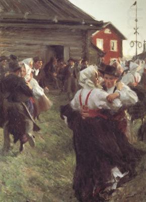 Midsummer Dance (nn02), Anders Zorn